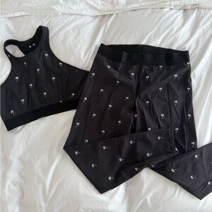 Alala Palm Tree Long Bra